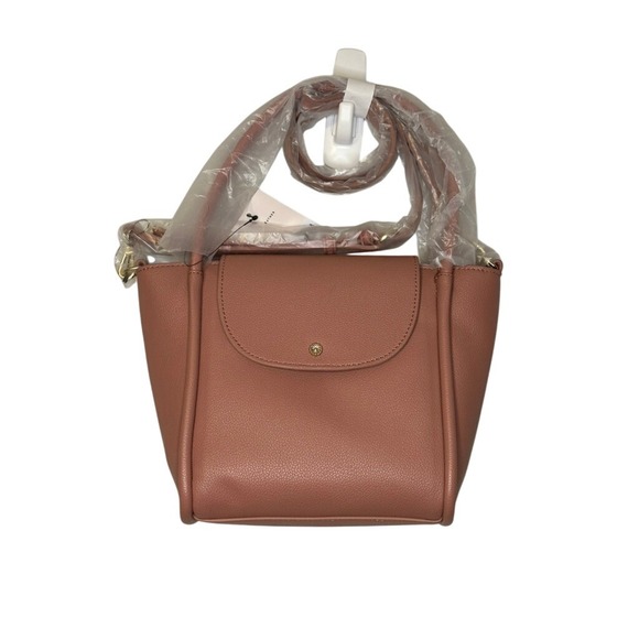 LC Lauren Conrad Crossbody Bag Purse Handbag Mauve New With Tags Cute NWT - Picture 1 of 5